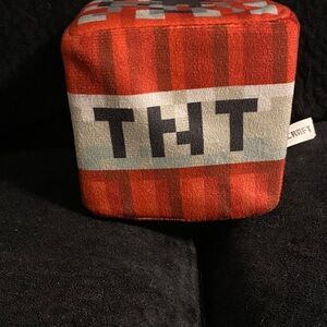 Minecraft TNT Plush Cube